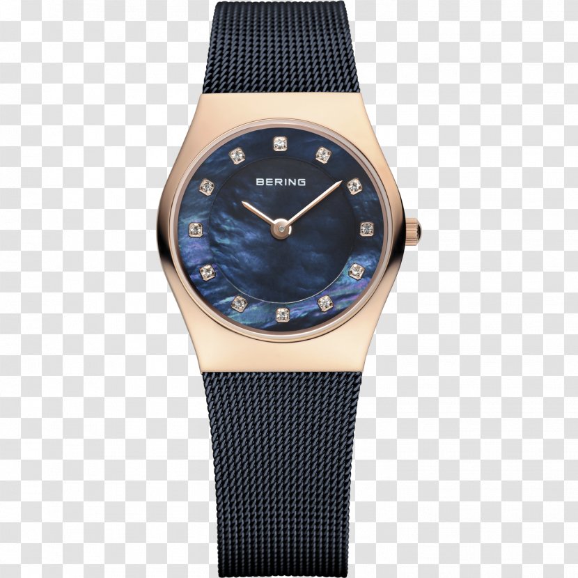 Watch Quartz Clock Strap Jewellery Blue - Nacre Transparent PNG
