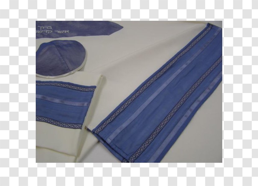 Light Blue Denim Tallit Pocket - Silk - Pattern Transparent PNG