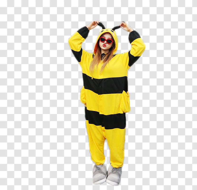 EXID Costume Mascot Picture Editor Outerwear - Yellow - Exid Transparent PNG