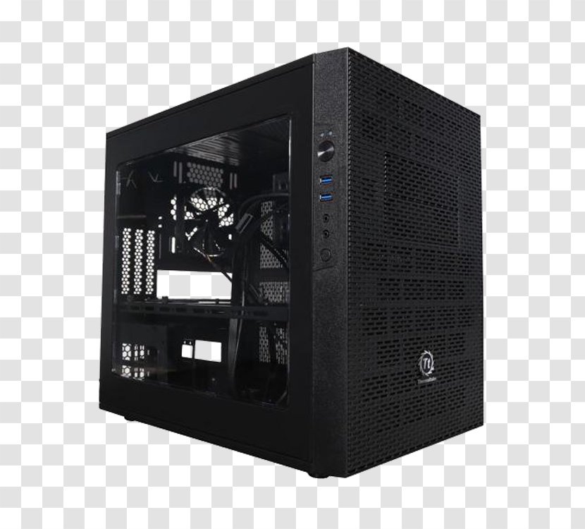 Computer Cases & Housings Mini-ITX Thermaltake ATX Hardware - Rrc Middle East Dubai Transparent PNG