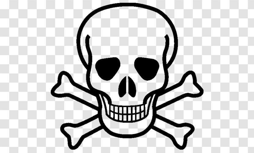 Skull And Crossbones Drawing Bones Clip Art Transparent PNG