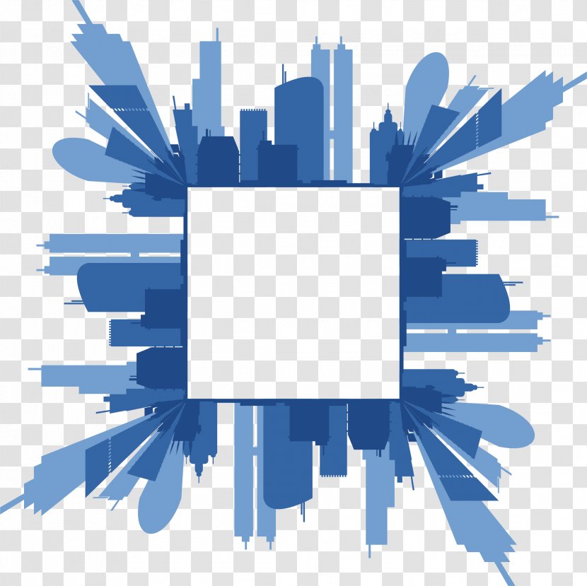 Logo Building Clip Art - Cityscape - 3d Design Affixed Transparent PNG