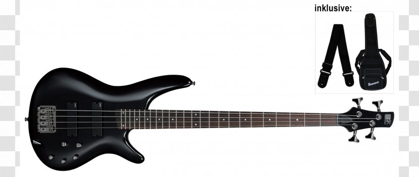 Ibanez GSR200 Bass Guitar Electric - Flower Transparent PNG