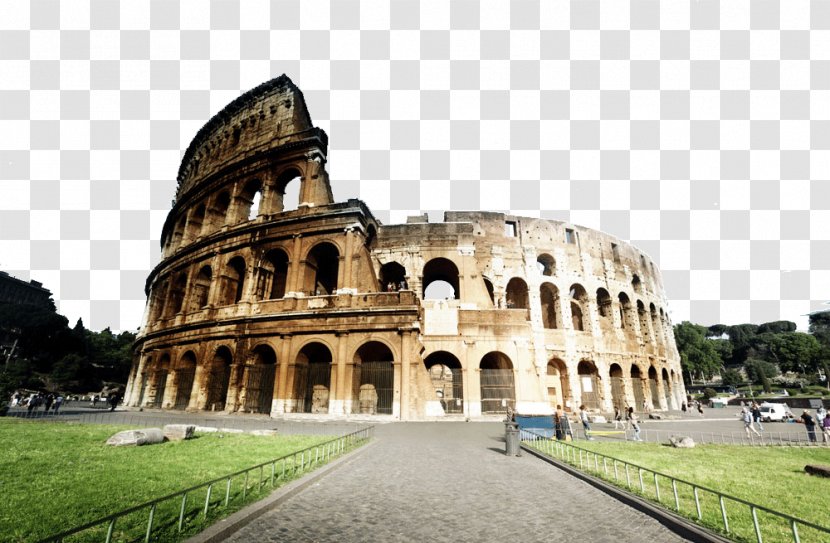 Colosseum Palatine Hill Roman Forum Capitoline Temple Of Peace, Rome - Tourism - Famous Transparent PNG