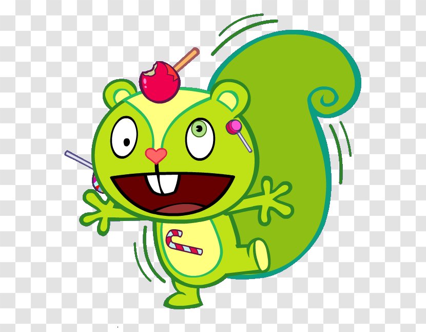 Flippy Flaky Toothy Happy Tree Friends: False Alarm Cuddles - Animation - Little Bill Wiki Transparent PNG