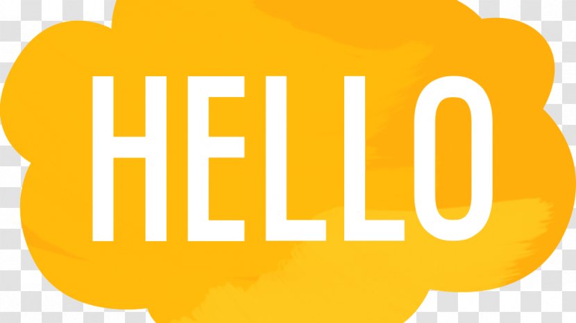 Logo Brand BBCode Product Design - Orange - Hello To All Transparent PNG