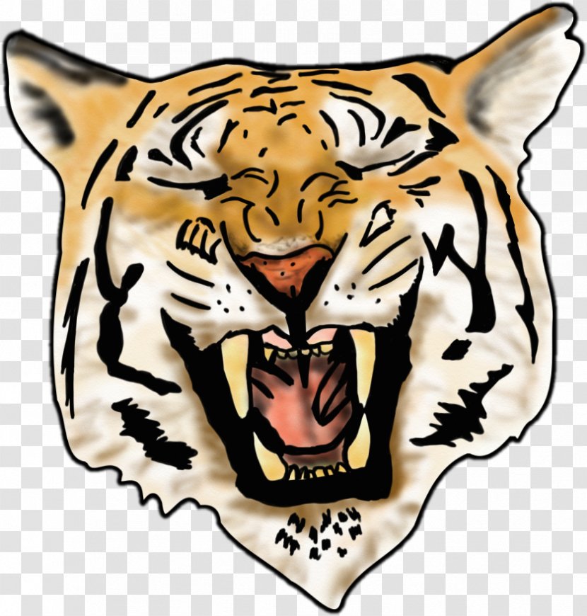 Tiger Wildcat Clip Art - Small To Medium Sized Cats - Free Clipart Transparent PNG