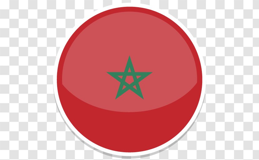 Circle Symbol Red - Flag Of Jordan - Morocco Transparent PNG