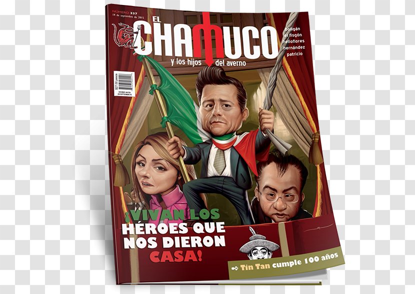 Mexican Pitbull El Chamuco Caricature Comics Magazine - Liberty - Revolucion Transparent PNG