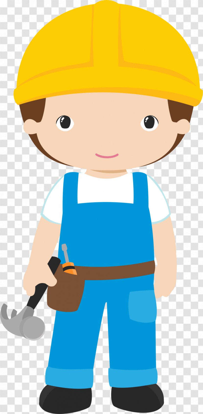 Architectural Engineering Construction Worker Boy Clip Art - Hat Transparent PNG