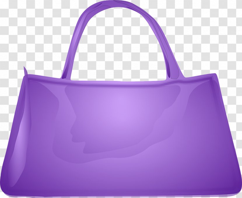 Handbag Clip Art - Purple - Bag Transparent PNG