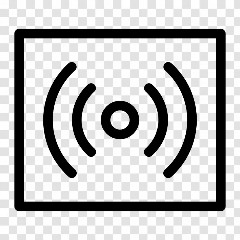 Surround Sound - Black And White Transparent PNG