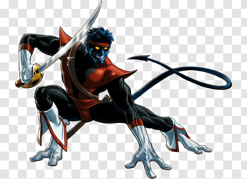 Nightcrawler Professor X Gambit Wolverine X-Men Legends Transparent PNG