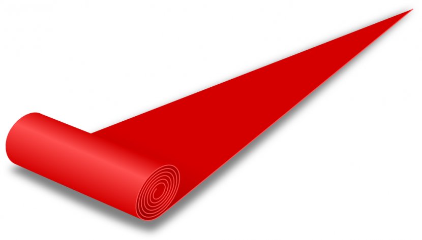 Red Carpet Pictorial Clip Art - Tablecloth - Free Cardinal Clipart Transparent PNG