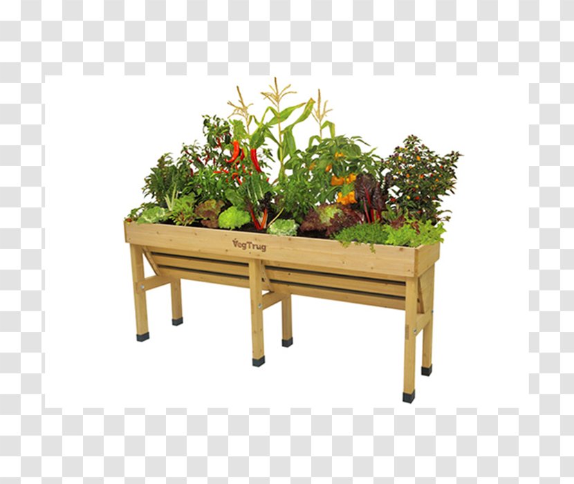 Raised-bed Gardening Vegetable Patio - Outdoor Bench Transparent PNG