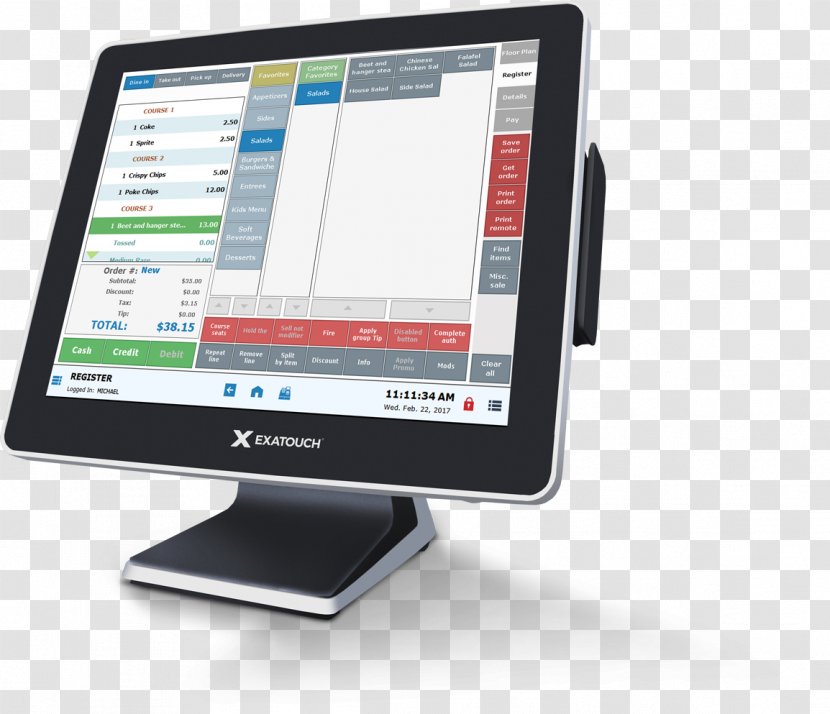 Point Of Sale Sales Payment Processor Business Retail - Multimedia - Card Terminal Transparent PNG