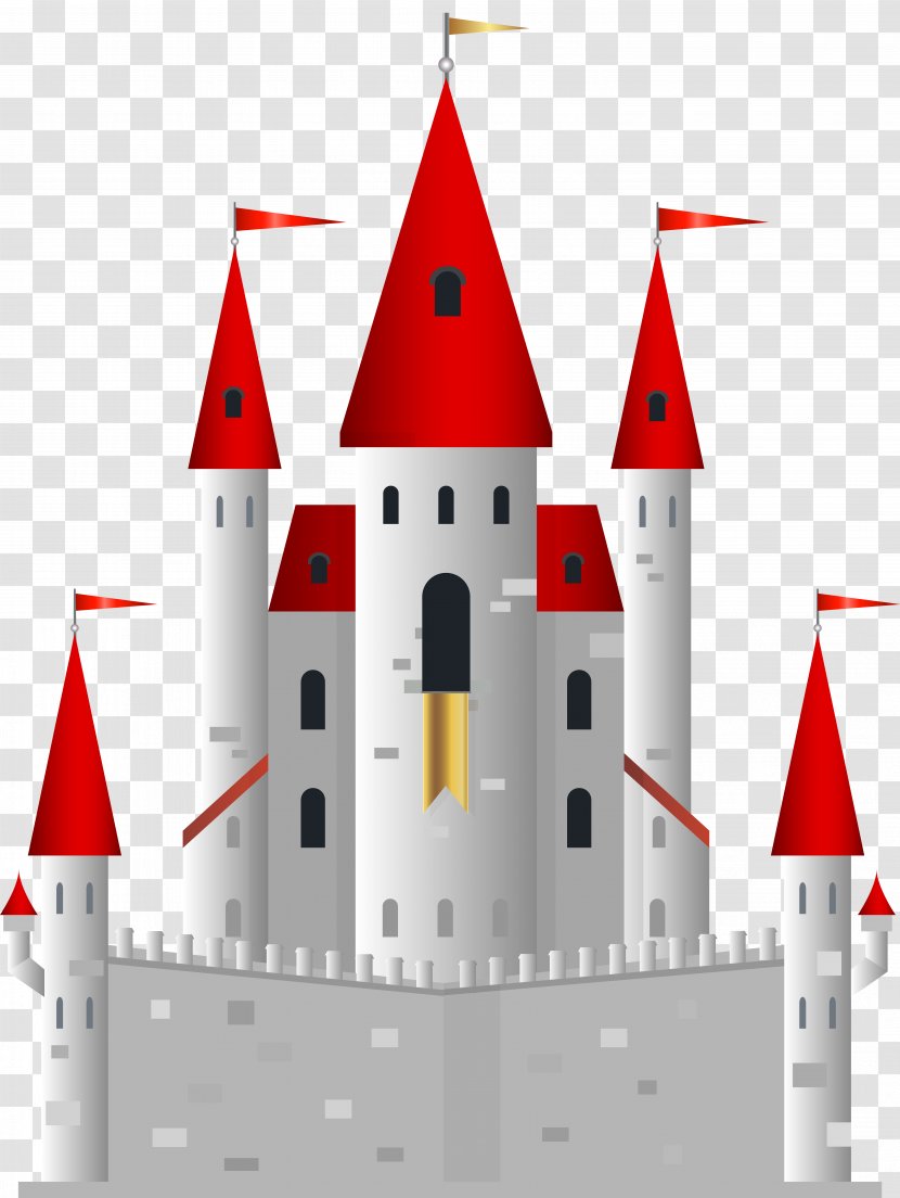 Clip Art - Cone - Fairytale Castle Image Transparent PNG
