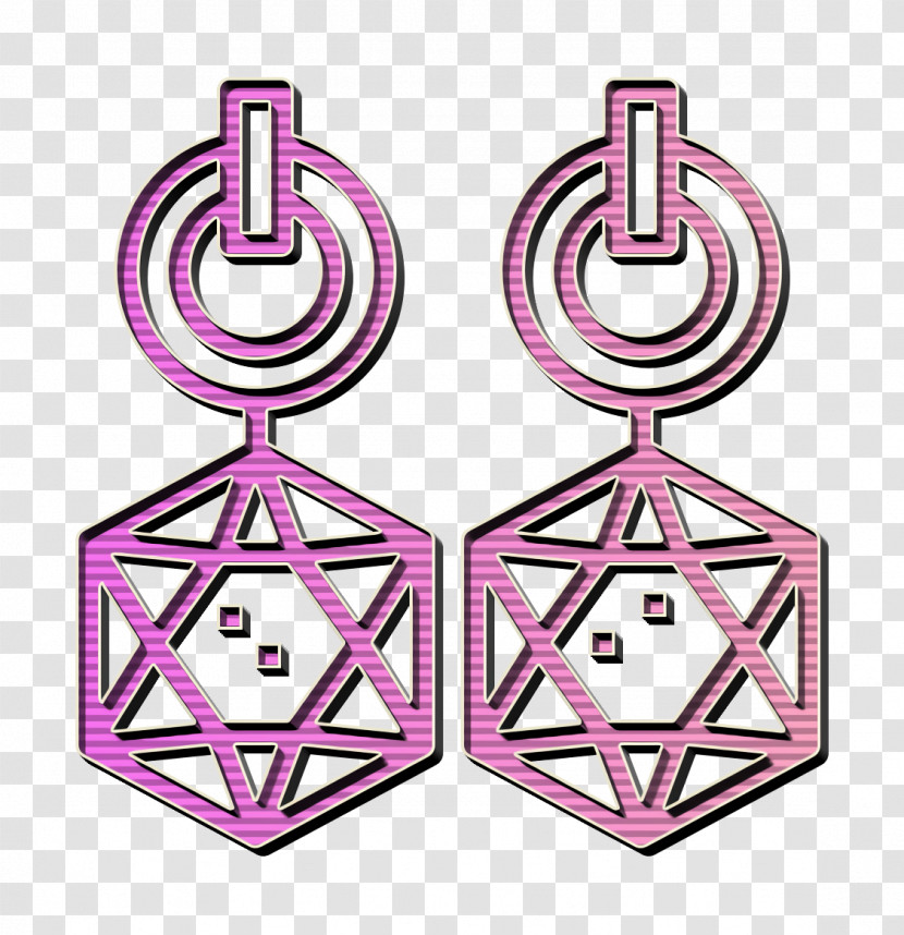 Earrings Icon Craft Icon Transparent PNG