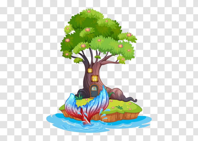 Drawing Tree - Art Transparent PNG