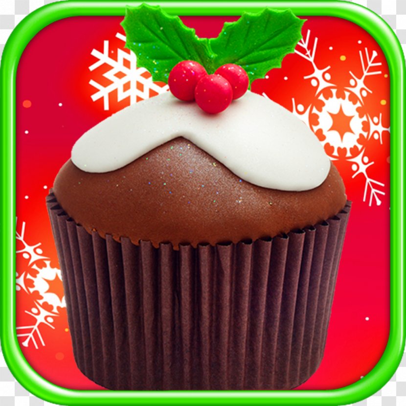 Christmas Cupcakes Maker FREE Ischoklad Muffin Candy Apple - Cream - Free Download Transparent PNG