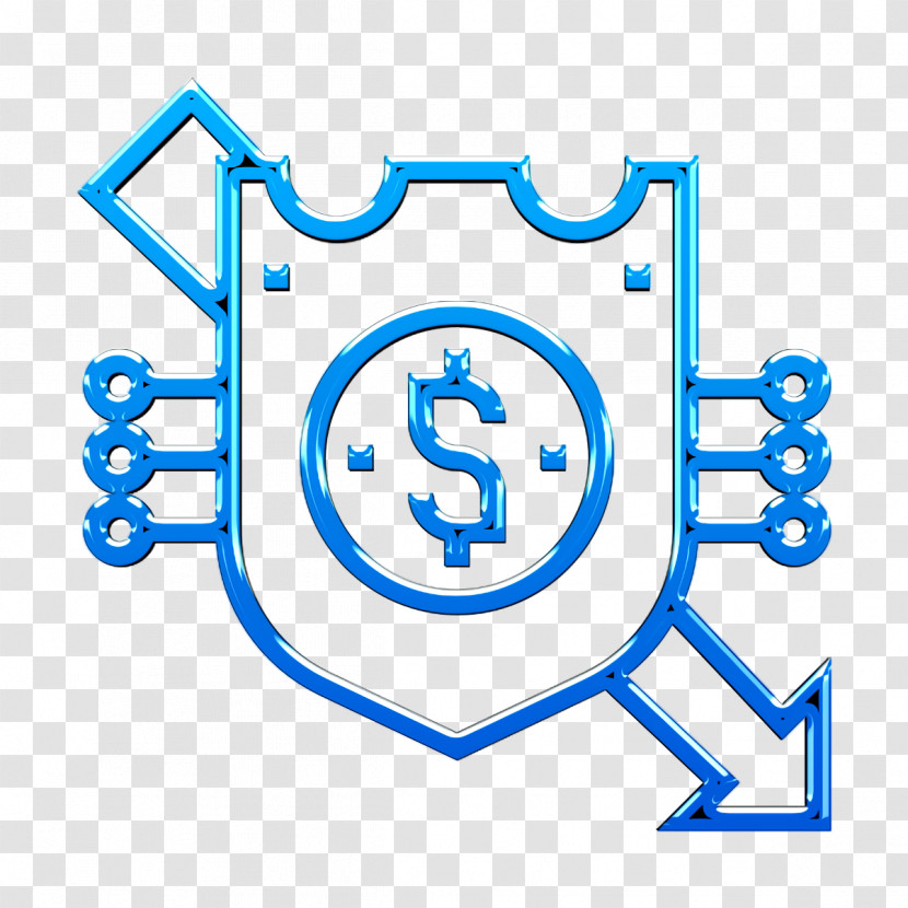 Investment Icon Protection Icon Down Icon Transparent PNG