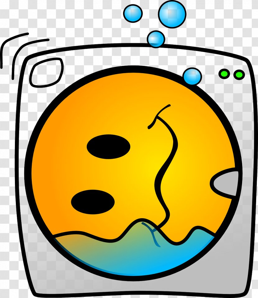 Washing Machines Laundry Smiley Clip Art - Area Transparent PNG