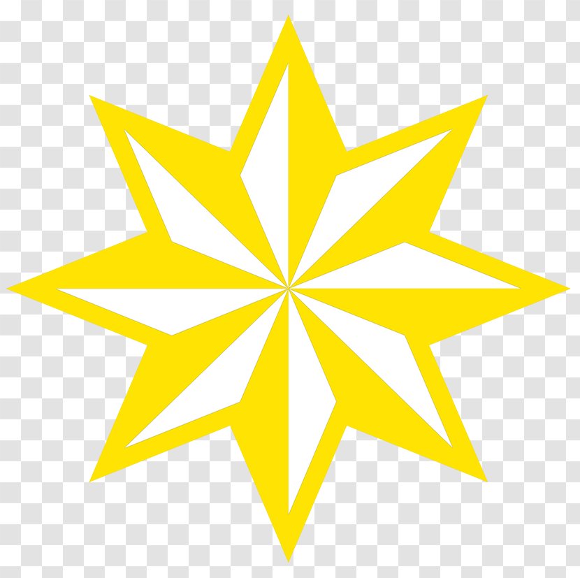 Five-pointed Star Polygons In Art And Culture Shape Clip - Symbol - Point Of Light Transparent PNG