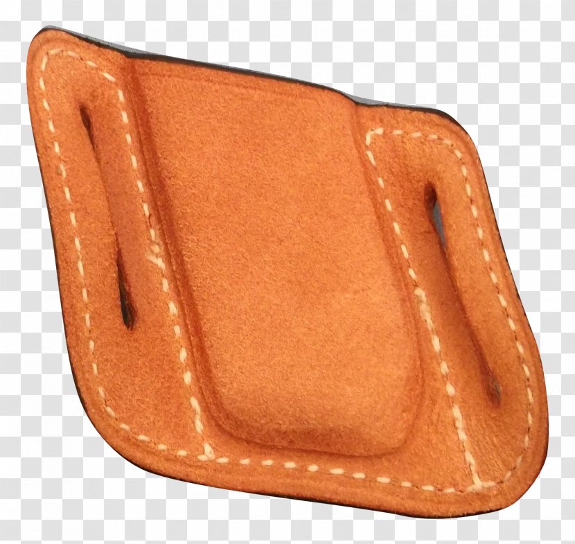 Hermann Oak Leather Company Locked & Loaded Gun Gear Product Magazine - Orange - Kydex Belt Loops Transparent PNG