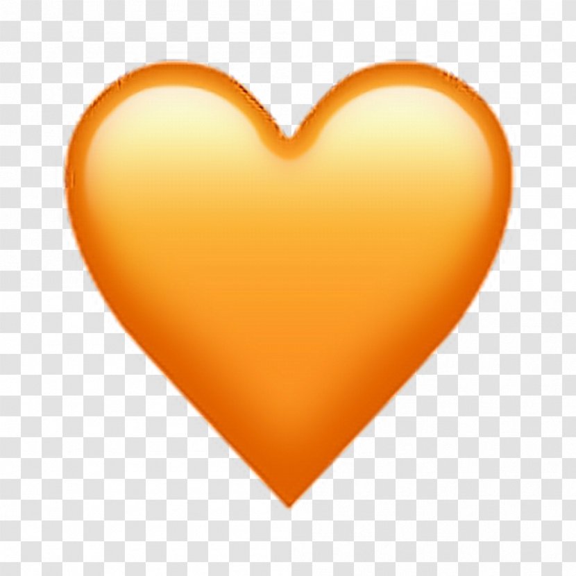Emoji Heart Vector Graphics Clip Art Image - Arrhythmia - Naranja Background Transparent PNG