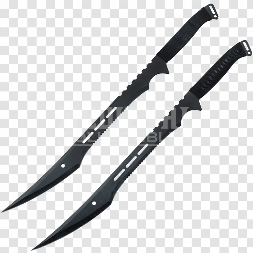 Throwing Knife Ninjatō Sword Machete Hunting & Survival Knives - Scabbard - Cyber Claw Transparent PNG