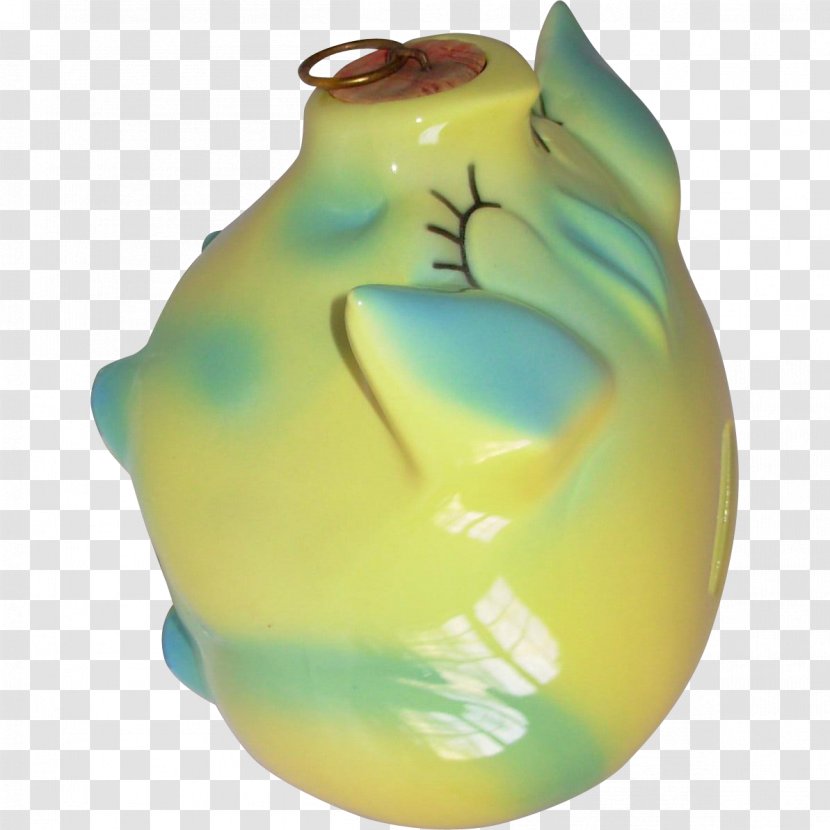 Piggy Bank Pottery Hull Ceramic - Yellow Transparent PNG