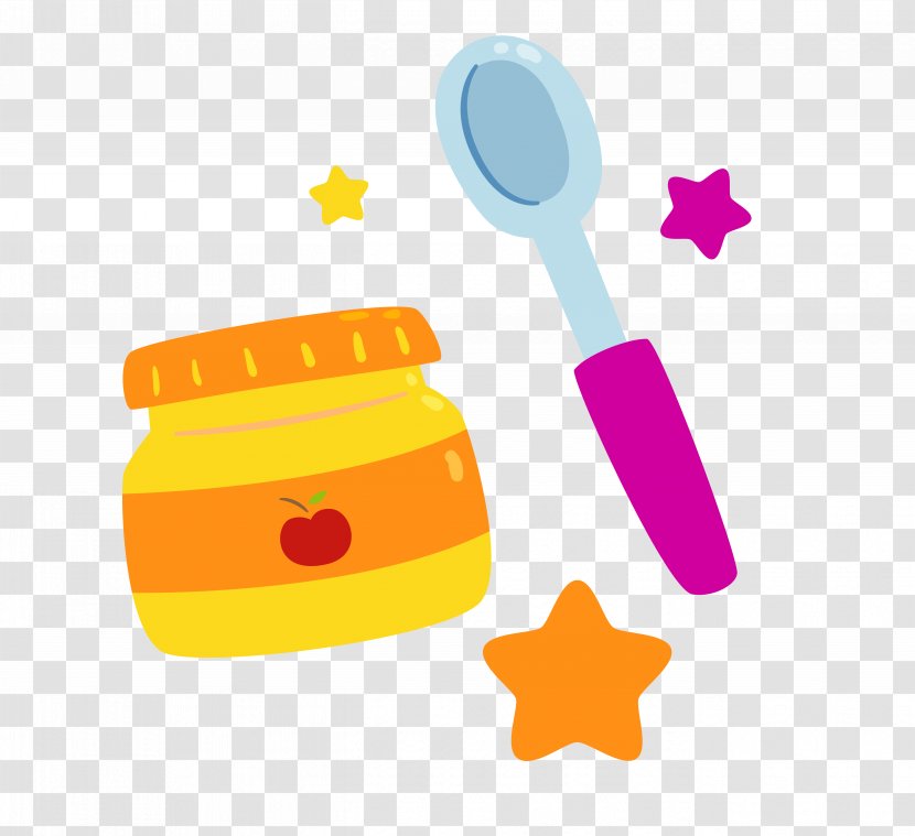 Baby Food Infant Eating Child - Cocktail Stick Transparent PNG