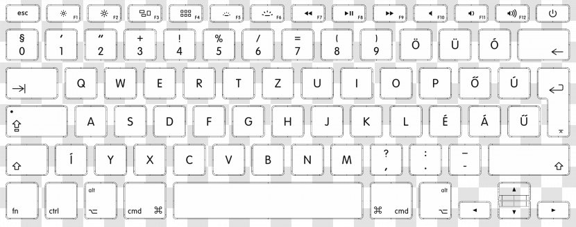 Computer Keyboard MacBook Pro Air - Tree - Macbook Transparent PNG