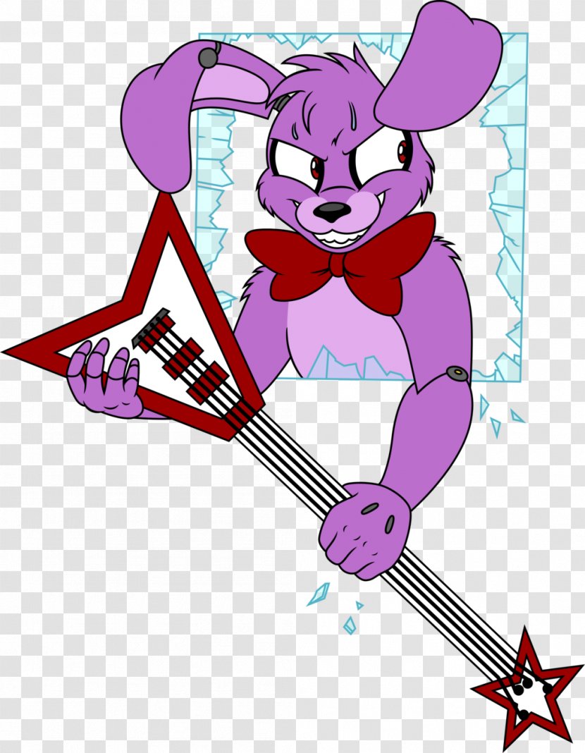 Five Nights At Freddy's Guitarist Art Drawing - Flower - Heres Johnny Transparent PNG