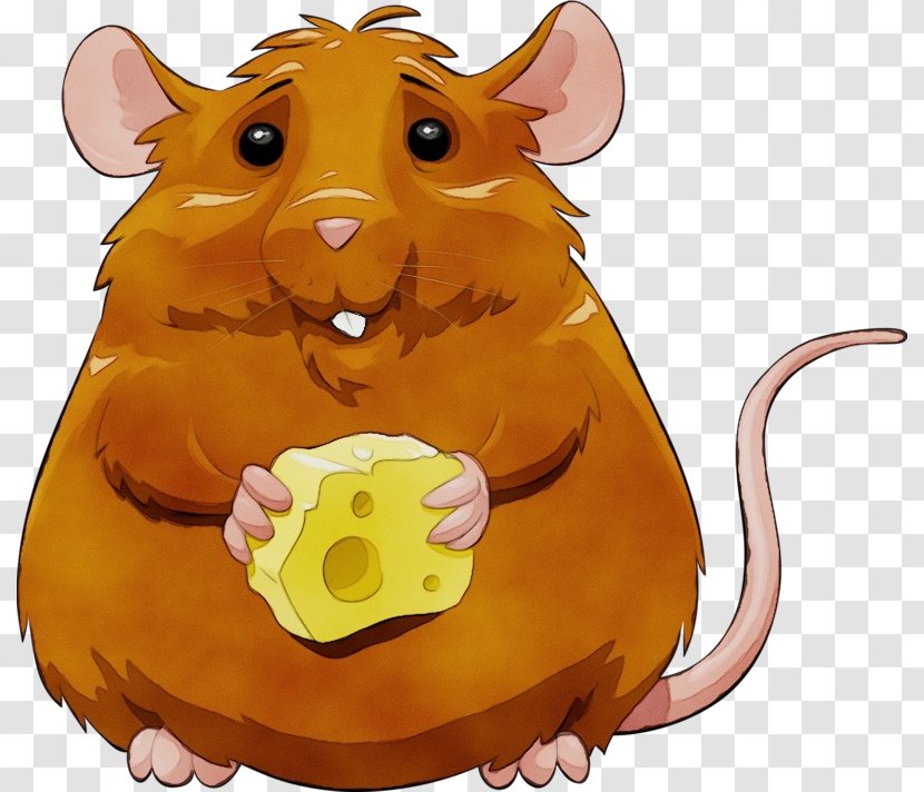 Computer Mouse Cartoon Drawing GIF - Rat - Pest Gerbil Transparent PNG