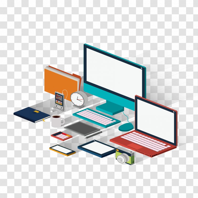 Technology Computer Icon - Hardware - Vector Office Elements Transparent PNG
