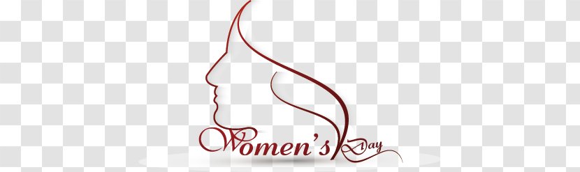 International Womens Day Woman - Pink - Women's Transparent PNG