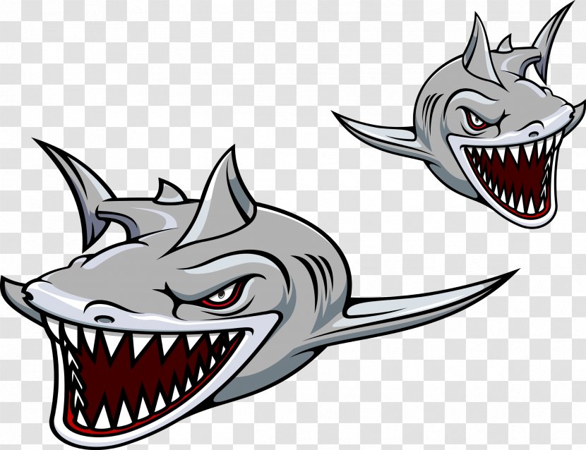 Shark Royalty-free Clip Art - Cartoon - Sharks Transparent PNG