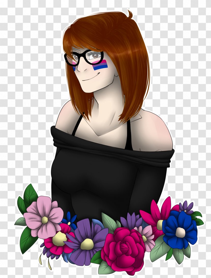 Glasses Cartoon Character Shoulder - Watercolor Transparent PNG
