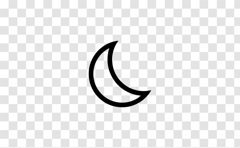 Crescent Lunar Phase Solar Eclipse Outline Of The Moon Transparent PNG