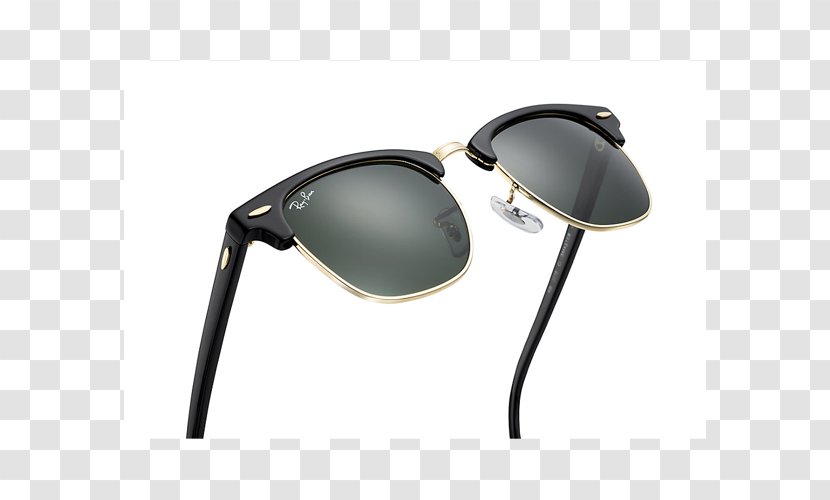 Ray-Ban Clubmaster Classic Sunglasses Browline Glasses Fleck - Goggles - Ray Ban Transparent PNG