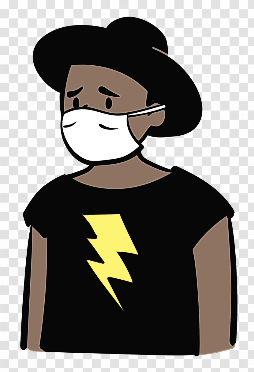 Facial Hair Cartoon Hat Character Gentleman Transparent PNG