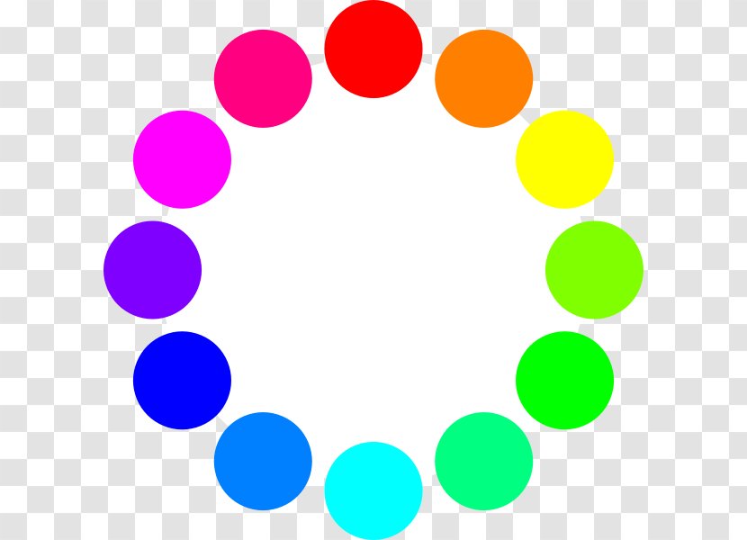 Color Wheel Complementary Colors Clip Art - Scheme - Circle Transparent PNG