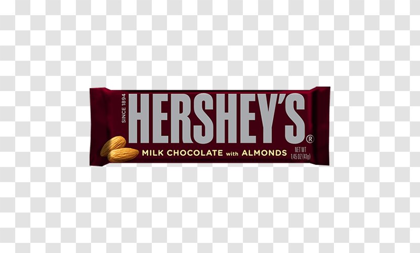 Hershey Bar Chocolate Almond Joy Milk The Company Transparent PNG