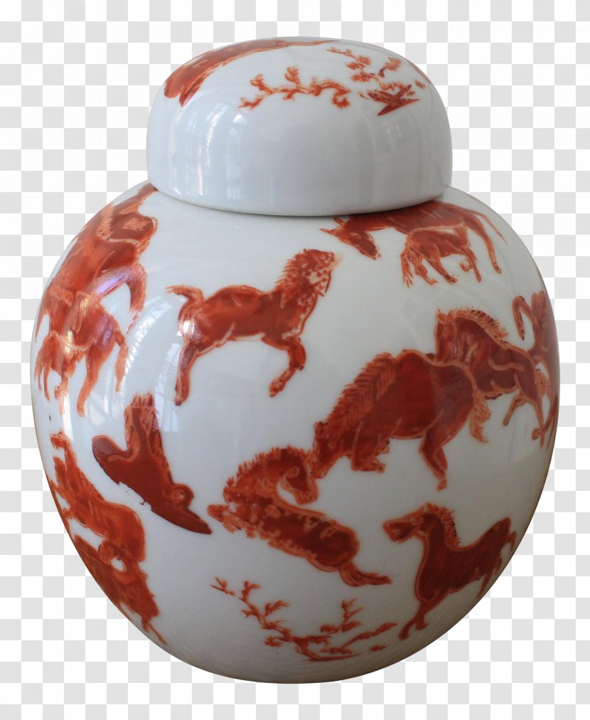 Urn Porcelain Vase - Hand Painted Japanese Bento Transparent PNG