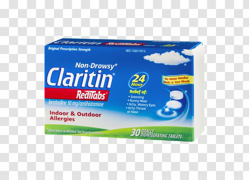 Loratadine Non-Drowsy Allergy Children's Claritin Tablet - Nose Transparent PNG