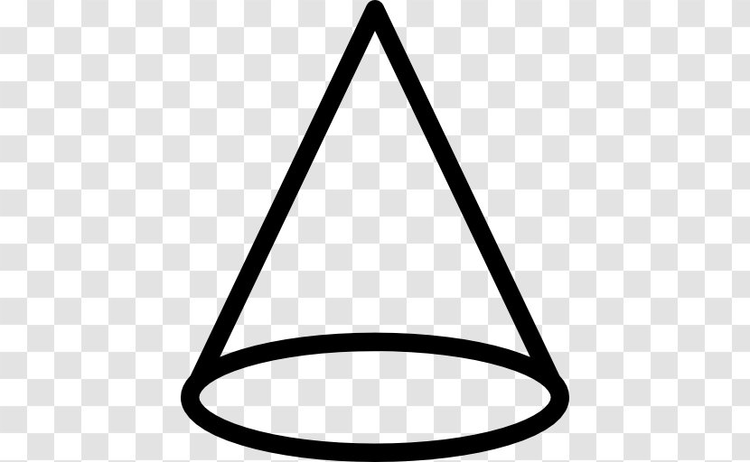 Cone Shape Geometry Area Transparent PNG