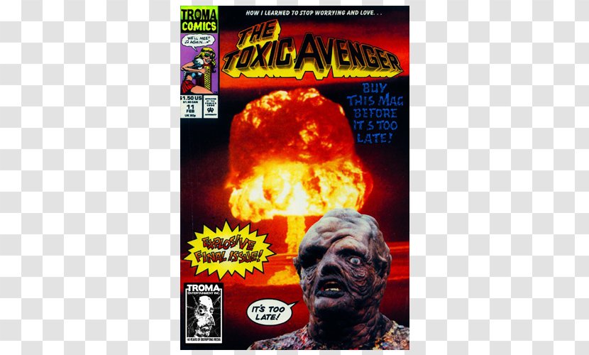 The Toxic Avenger Troma Entertainment Film Comic Book Comics - Pc Game Transparent PNG