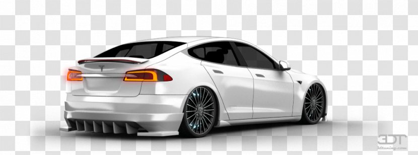 Tire Mid-size Car Compact Automotive Lighting - Wheel System - Tesla Model 3 Transparent PNG