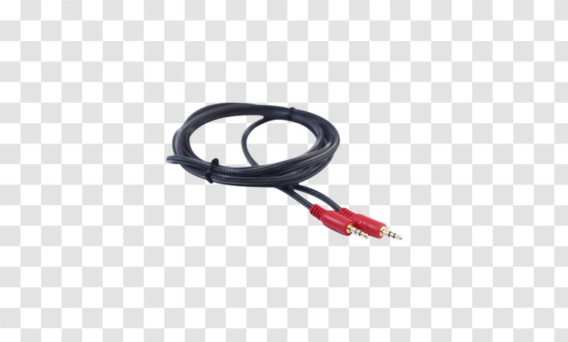 Coaxial Cable Speaker Wire Electrical Wires & - Displayport - Audio Connectors Transparent PNG